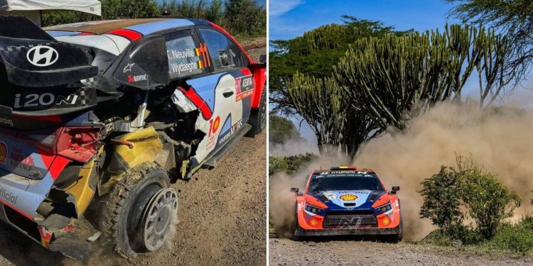 In 40 Minutes: How Mechanics Repair WRC Cars Even When Badly Damaged [VIDEO]