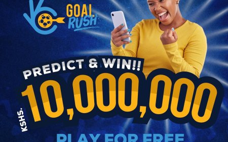Win Ksh10M Daily With SportPesa's Goal Rush- How To Play