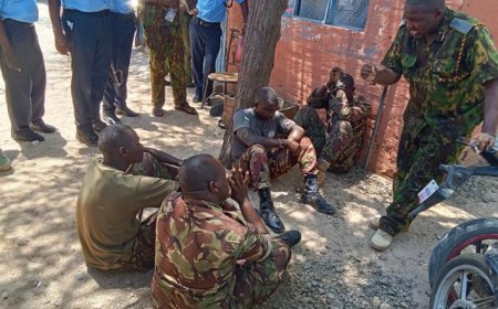 Slap On Cheek To Gunshot- How KDF Vs Police Fight In Turkana Unfolded