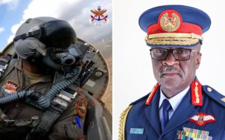 Missing Man: Special Tribute By Kenya Air Force Honouring CDF Gen Francis Ogolla