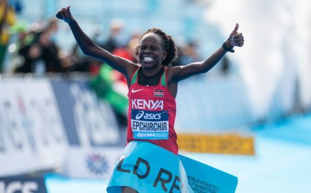 Kenya's Peres Jepchirchir Breaks World Record At London Marathon