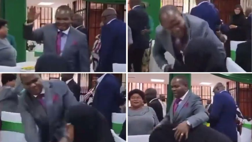 Uproar Over Nairobi Speaker Forcing Muslim Woman To Shake His Hand [VIDEO]