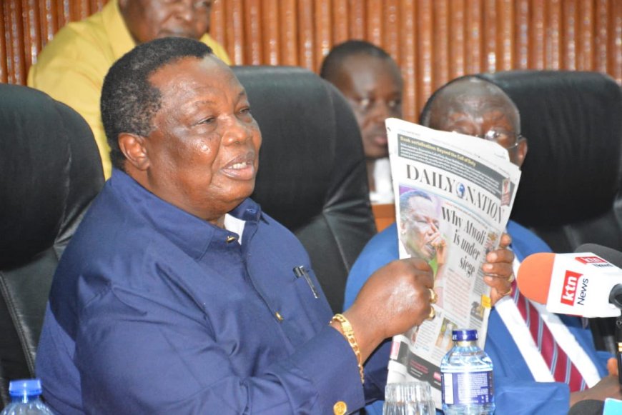 A Criminal- Atwoli Demands Arrest Of Govt Official Who Blocked Salary Deductions