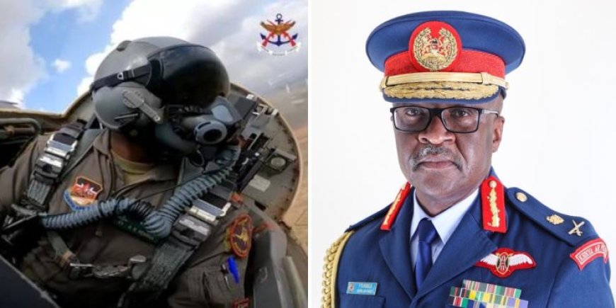 Missing Man: Special Tribute By Kenya Air Force Honouring CDF Gen Francis Ogolla