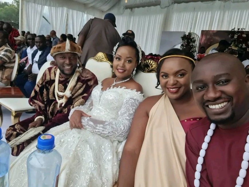 Citizen TV's Stephen Letoo Weds, Hosts Event In Front Of Packed Stadium [PHOTOS & VIDEO]