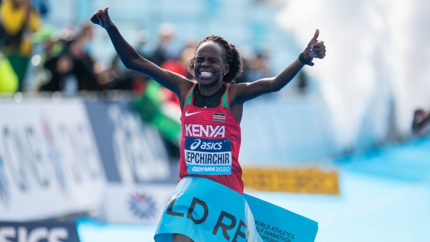 Kenya's Peres Jepchirchir Breaks World Record At London Marathon