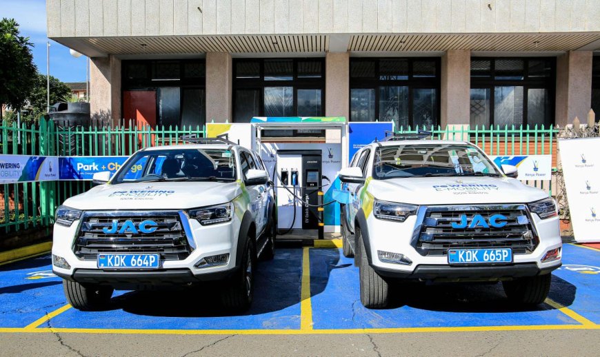 Kenya Power Spends Ksh258M On Electric Vehicles, To Install 9 Charging Stations