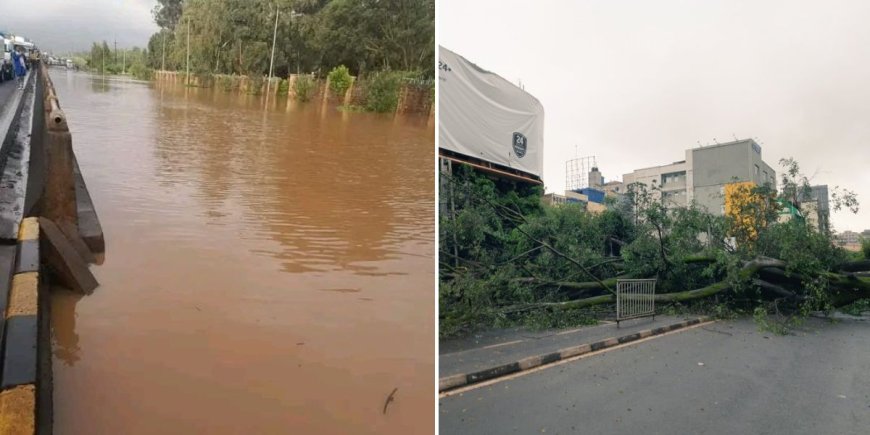 4 Nairobi Roads Partially Closed Over Heavy Rains