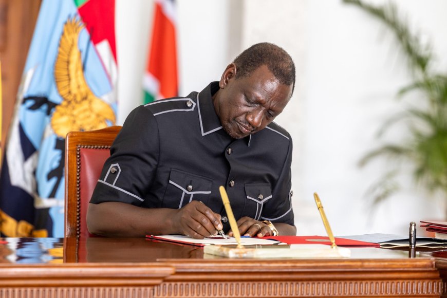 Ruto Signs Bill Renaming October 10 Public Holiday