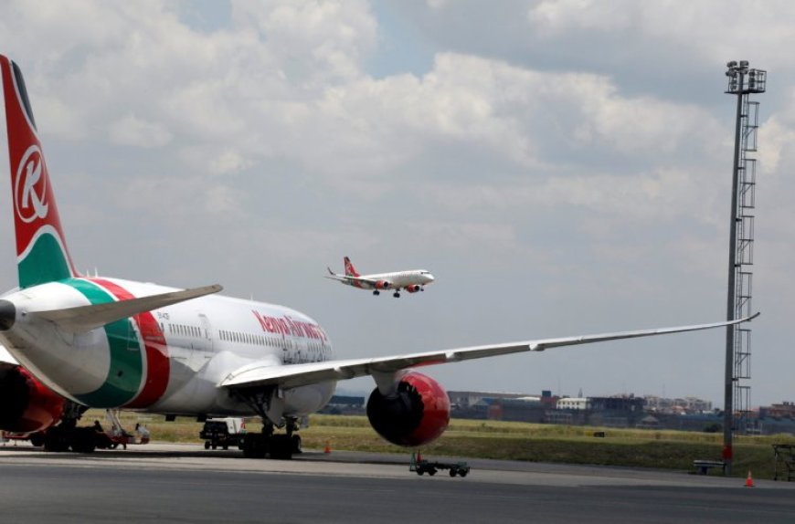 Kenya Airways Flight With Ruto CS Aborts Landing In JKIA At Last Minute