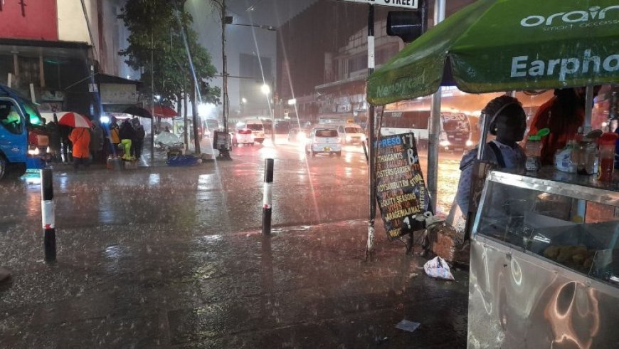Kenya Met Warns Of More Heavy Downpour In Nairobi This Evening