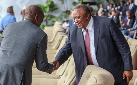 Ruto Holds Talks With Uhuru, Issues Way Forward