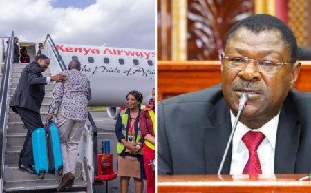 Not Chasing Clout- Wetangula Intervenes After MPs Clash Over Gachagua's Flight To Mombasa