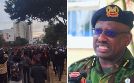 IG Koome's Warning To Protesters As They Turn Attention To State House