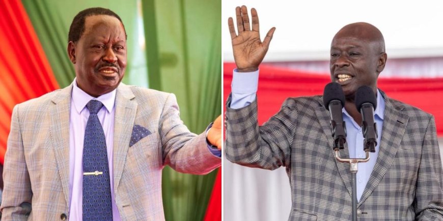 Raila Odinga Defends Shock Decision To Work With Gachagua