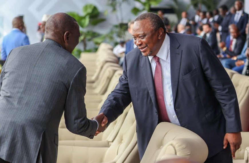 Ruto Holds Talks With Uhuru, Issues Way Forward