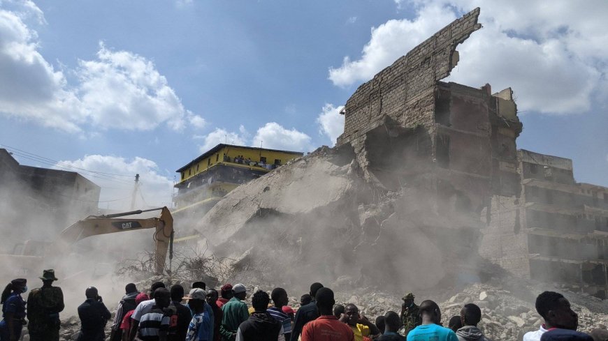 2 Rescued After Another Building Under Demolition Collapses In Mathare