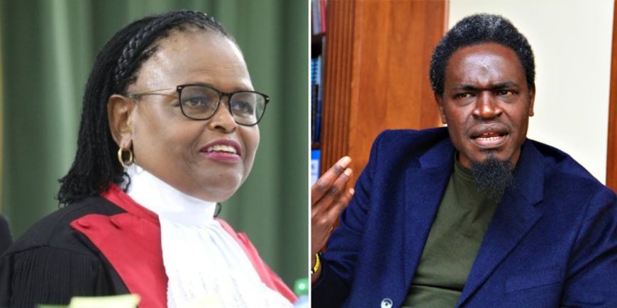 Nelson Havi Resurfaces, Takes On CJ Koome Over Magistrate Monica Kivuti Murder