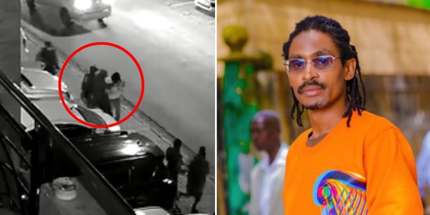 CCTV Footage Of How Shad Khalif Was Abducted At Night [VIDEO]