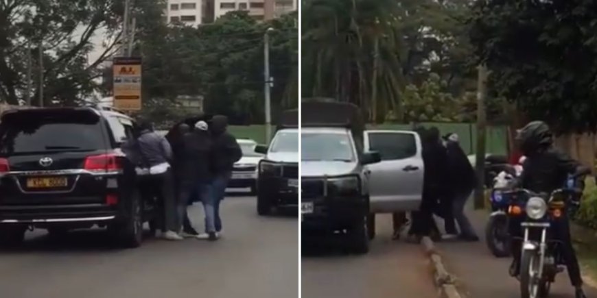 Former MP Alfred Keter Abducted By Police As Wife, Kids Watch [VIDEO]