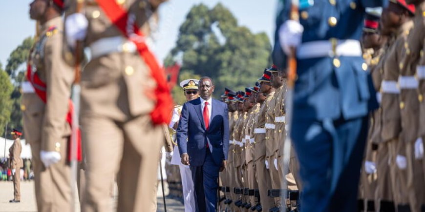 What Choice Did I Have? Ruto Addresses Deployment Of KDF