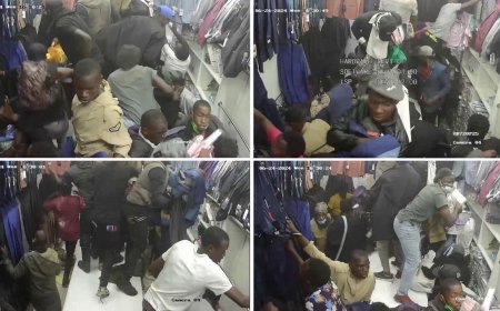 DCI Wants Your Help In Tracking Down Kenyans Captured On CCTV Looting Shops