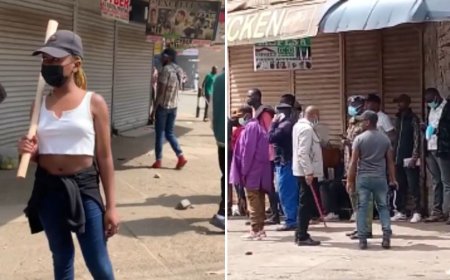 Protests: Nairobians Vow To Fiercely Defend Their Businesses 'Even If Police Shoot Us'