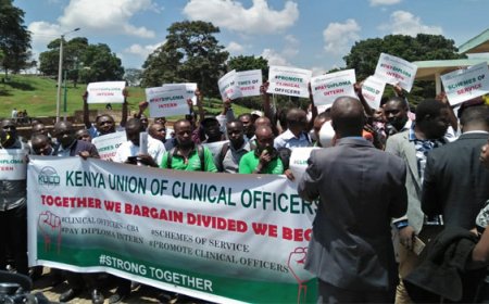 Clinical Officers Call Off Nationwide Strike, Give Its Members 24-Hour Ultimatum