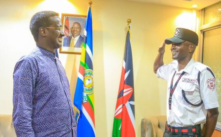 Security Guard Re-Hired After Govt Awards Him For Saving Nairobi Protesters