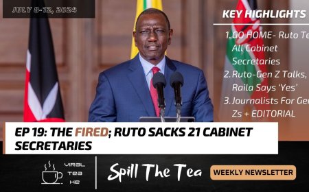 The Fired; Ruto Sacks 21 Cabinet Secretaries