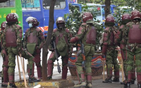 Police Ban Protests In Nairobi CBD & Environs 'Because They Are Leaderless'