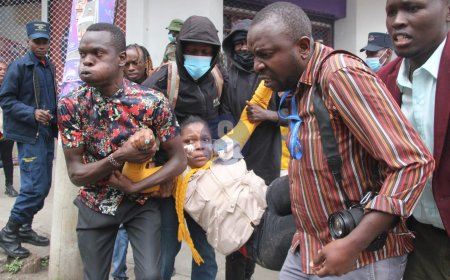 K24 Journalist Wanjeri Kariuki Shot While Covering Anti-Govt Protests [VIDEO]