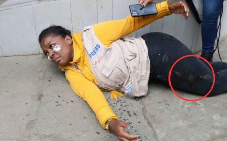 Journalists Vow To Take Police Boss To Court Over Shooting Of K24's Wanjeri Kariuki