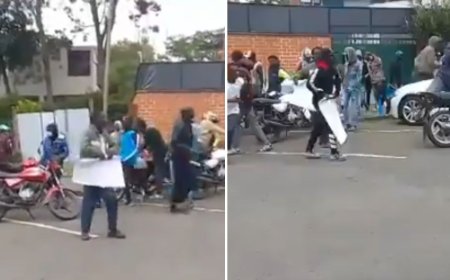 Goons On Motorbikes Storm Boniface Mwangi's Media Offices