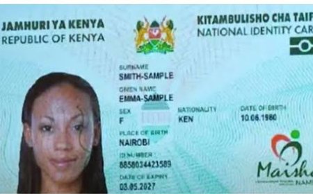 Kenyans To Renew Maisha ID Cards After Every 10 Years- Govt Explains Why