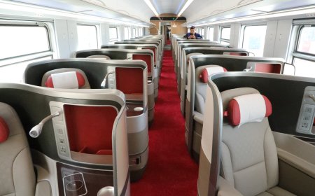 Inside New SGR Premium Coaches Charging Ksh12,000 Per Trip [PHOTOS]
