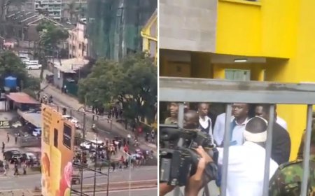 Self-Declared UDA SG Injured As Malala Supporters Storm Nairobi Offices [VIDEO]