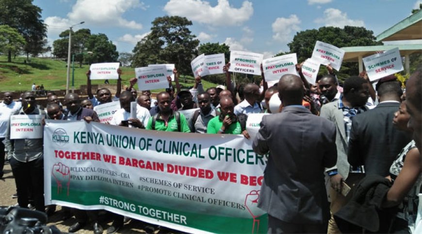 Clinical Officers Call Off Nationwide Strike, Give Its Members 24-Hour Ultimatum