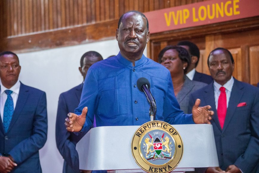 It Won't Happen- Raila Tells Gen Zs Over Handshake With Ruto