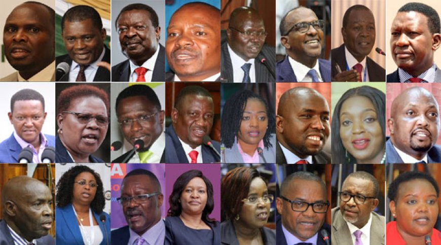 List Of Cabinet Secretaries Fired By Ruto & Principal Secretaries Taking Over For Now