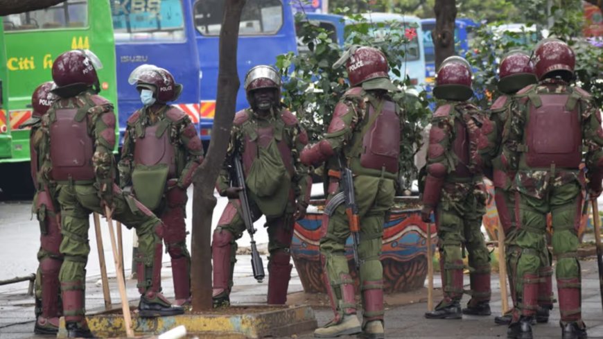 Police Ban Protests In Nairobi CBD & Environs 'Because They Are Leaderless'