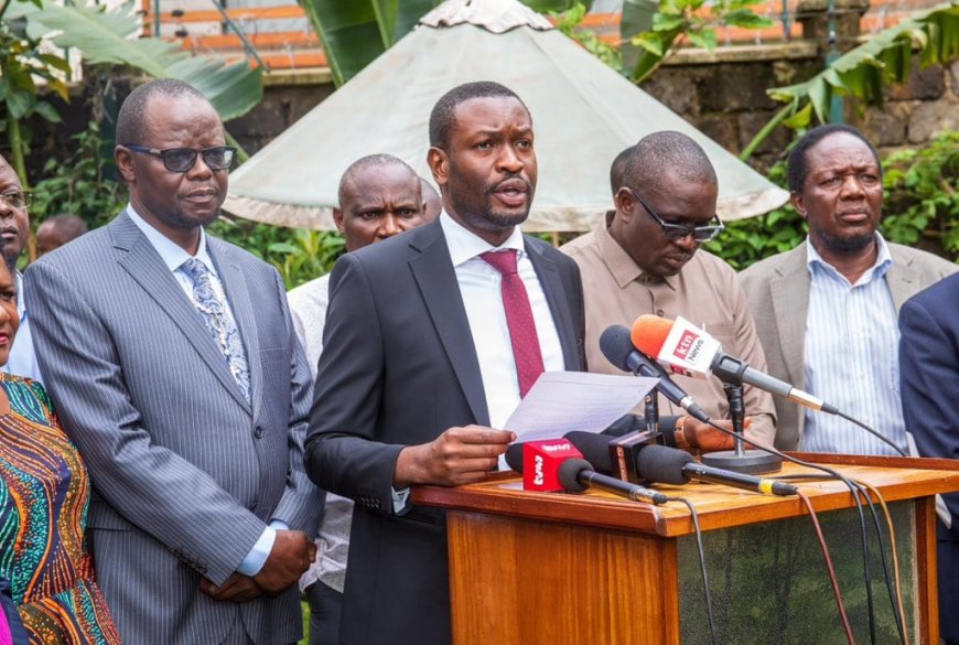 ODM MP Threatens To Mobilise Party To Kick Out Edwin Sifuna