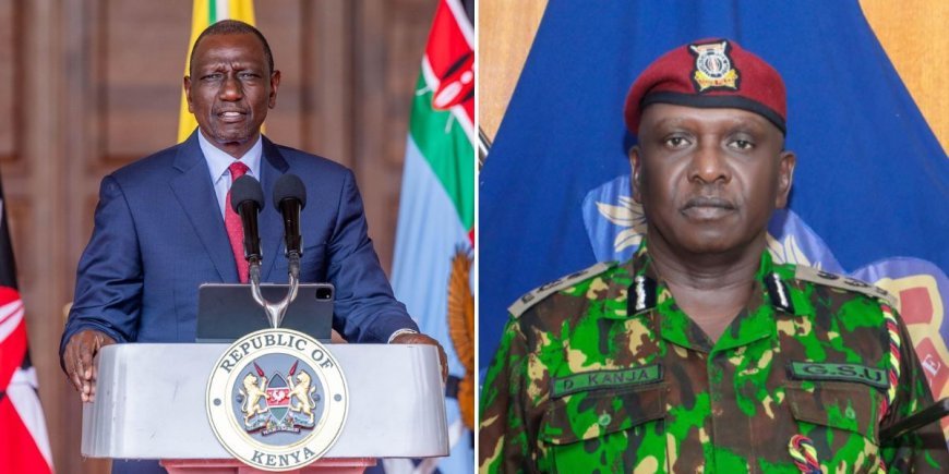 Ruto Nominates Douglas Kanja As Inspector General Of Police