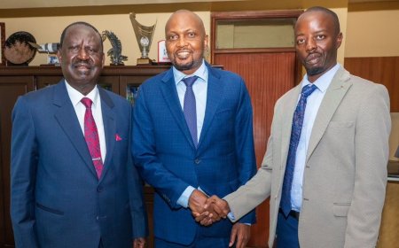 Moses Kuria Reveals Purpose Of Meeting With Raila
