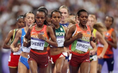 Paris 2024 Olympics: Faith Kipyegon Takes Silver As Beatrice Chebet Wins Kenya's First Gold