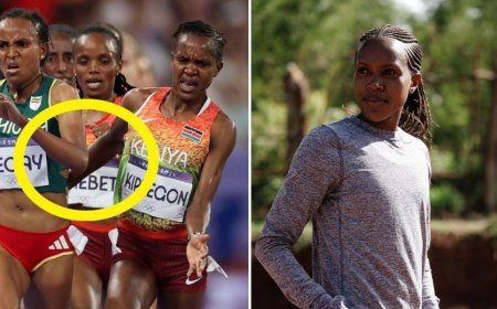She Knelt, Apologised To Me- Faith Kipyegon On Clash With Gudaf Tsegay At Paris 2024 Olympics