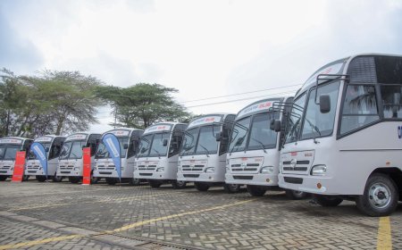 Metro Trans Receives 14 Staff Buses Worth Ksh103 Million [PHOTOS]