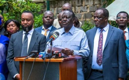 ODM Corners Azimio Parties Attempting To Misuse Raila Odinga