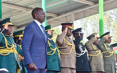 Ruto Directs NYS Officers To Be Trained On How To Use Guns