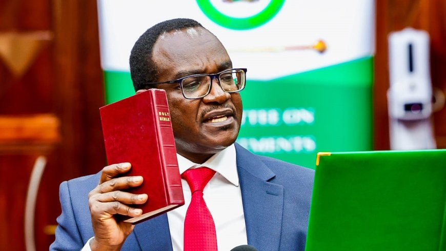 Education CS Nominee Ogamba Lists Priority Sectors He Will Change If Approved